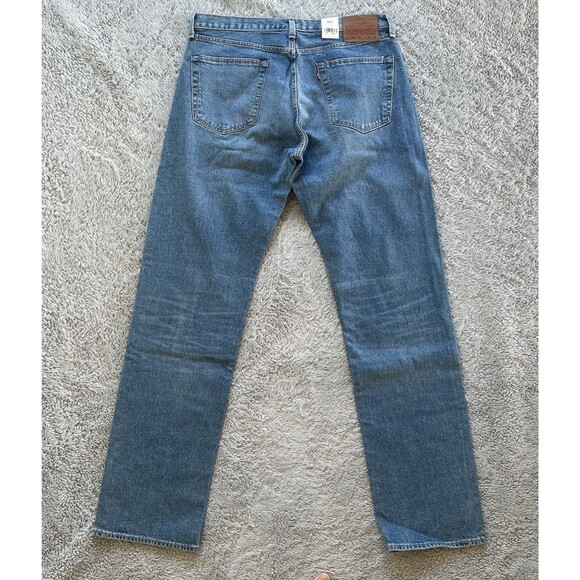 Levi’s Men’s 501 ‘93 Straight Fit Jeans Stretch Size 36X36 Medium Blue 798300167 - Picture 8 of 11